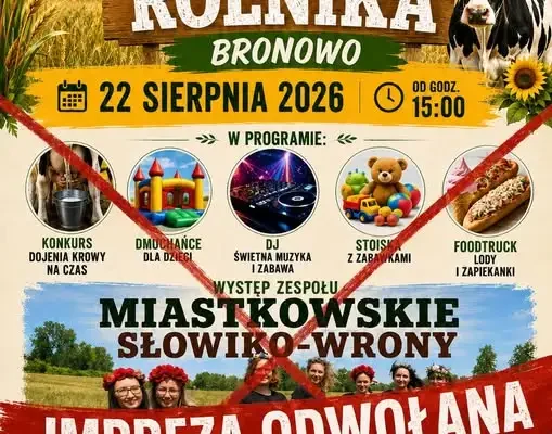 Dzień Rolnika w Bronowie odwołany z powodu silnych wichur