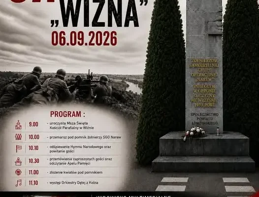87. rocznica obrony Wizny – oddajmy hołd bohaterom 1939 roku