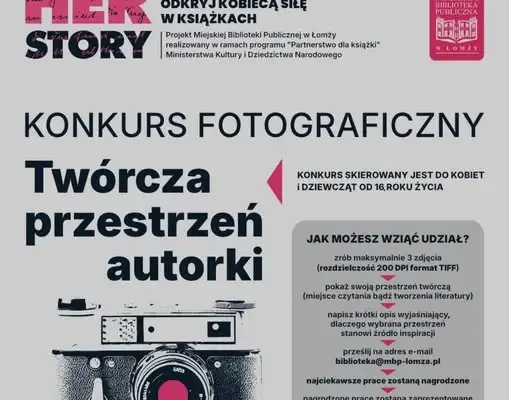 Konkurs fotograficzny „Twórcza przestrzeń autorki” – termin przedłużony do 30 września
