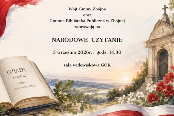 Narodowe Czytanie „Dziadów” w GOKW – spotkajmy się 3 września