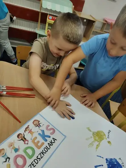Przedszkolaki z SP4 w Łomży poznają zasady Kodeksu Przedszkolaka