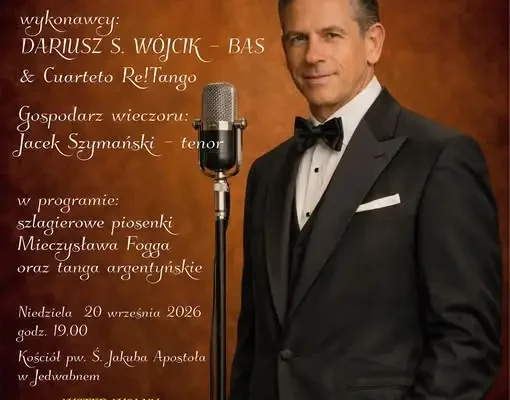 Koncert „Odpukaj Pan” w Jedwabnem – hołd dla Mieczysława Fogga