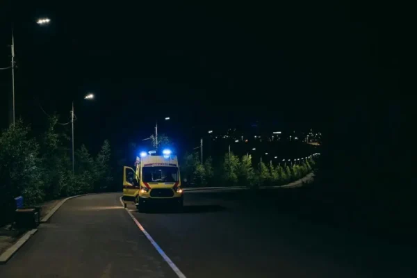 Akcja ratownicza w Drogoszewie – trwa reanimacja poszkodowanego