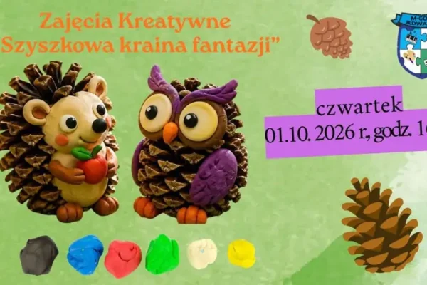 Szyszkowa kraina fantazji – kreatywne zajęcia dla dzieci w Jedwabnem