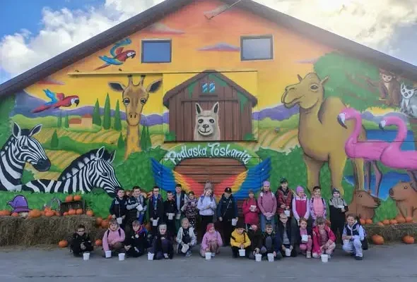 Jesienna wyprawa klas 3A i 2A do Podlaskiej Toskanii