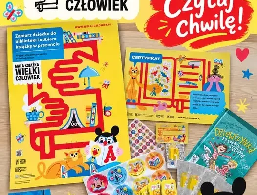 „Mała książka – wielki człowiek” wraca do bibliotek. Rusza dziewiąta edycja akcji