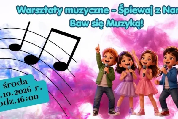 Muzyczne warsztaty dla dzieci w Jedwabnem – już w środę!