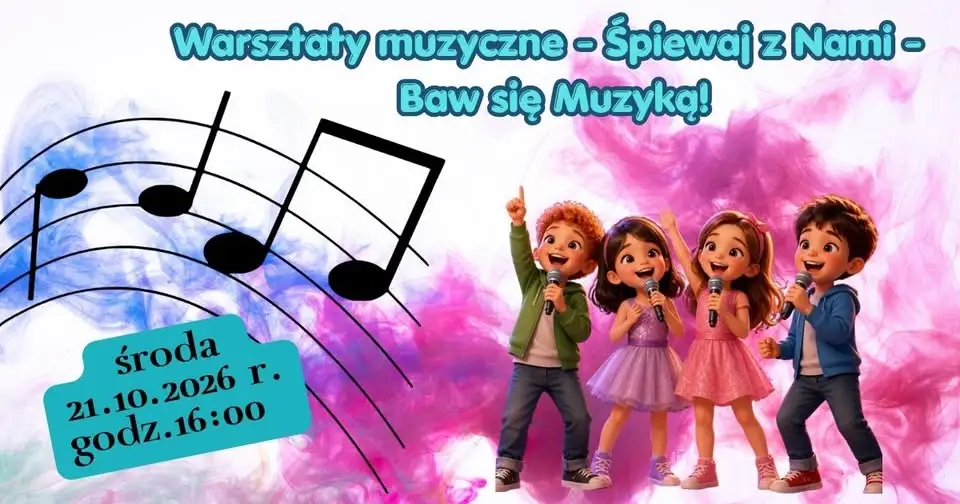 Muzyczne warsztaty dla dzieci w Jedwabnem – już w środę!