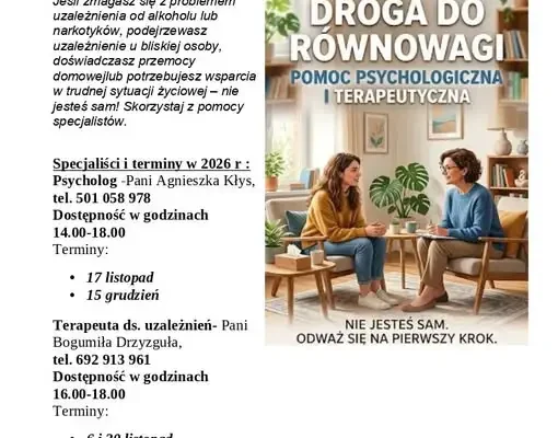 Bezpłatne porady specjalistów w Miastkowie – Punkt Konsultacyjno-Informacyjny zaprasza
