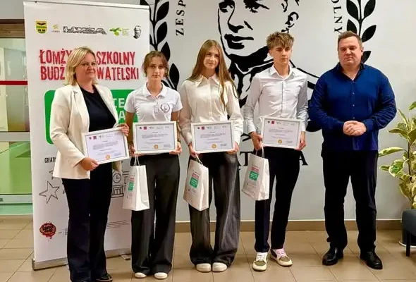 Uczniowie z Piątnicy wygrali w Łomżyńskim Szkolnym Budżecie Obywatelskim