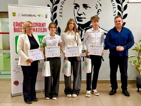 Uczniowie z Piątnicy wygrali w Łomżyńskim Szkolnym Budżecie Obywatelskim