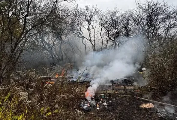 Pożar pustostanu w Piątnicy Włościańskiej – akcja strażaków