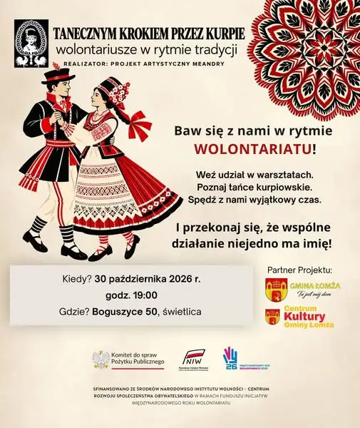 Taneczne warsztaty kurpiowskie w Boguszycach – ostatnia szansa na udział