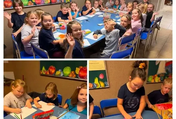 Jesienne dynie w świetlicy – kreatywne prace plastyczne dzieci